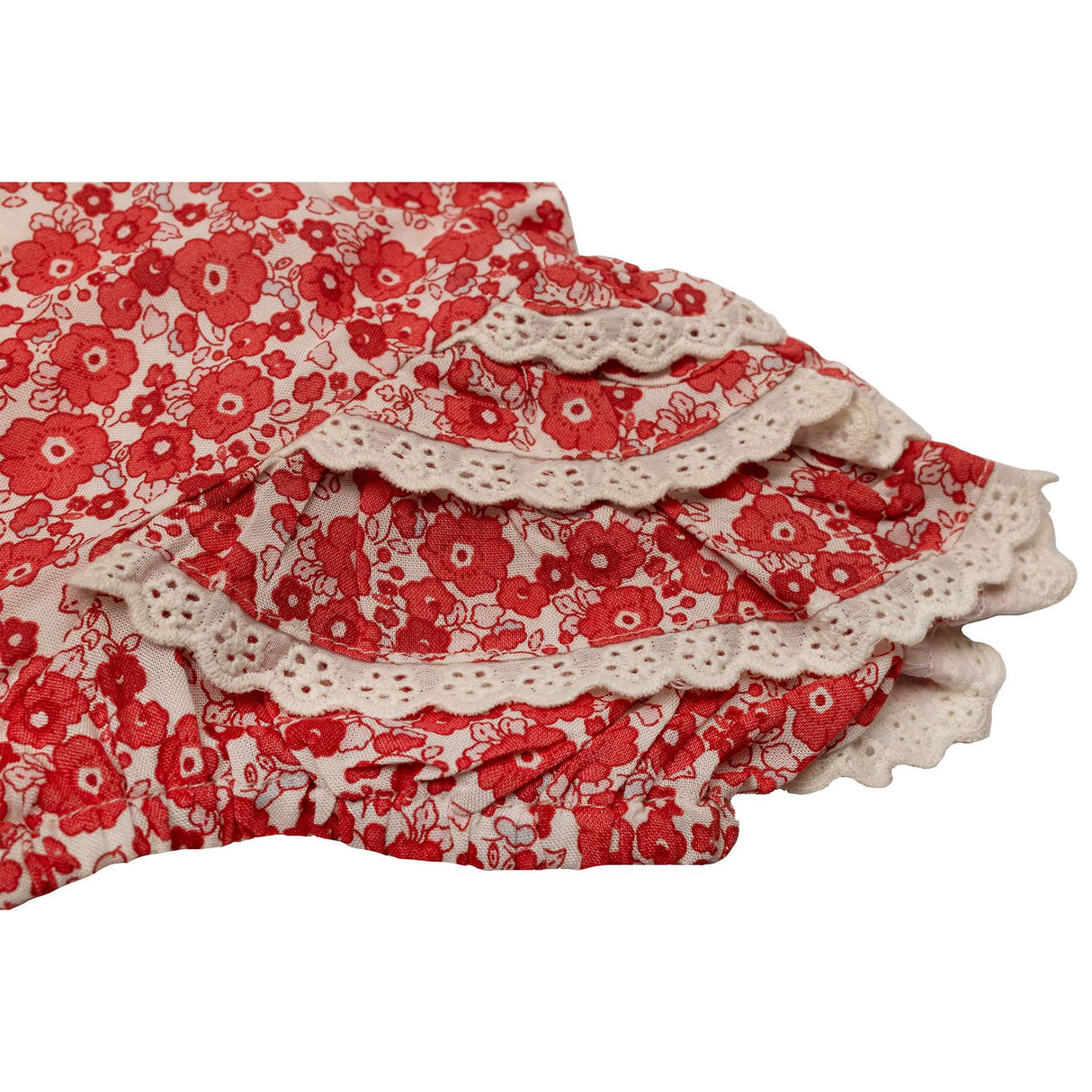 Sleeve ruffle detail