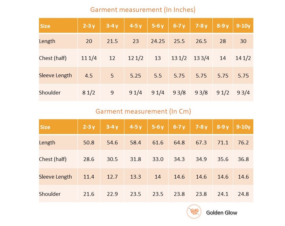 Size chart of an ivory lurex beads embellished dress
