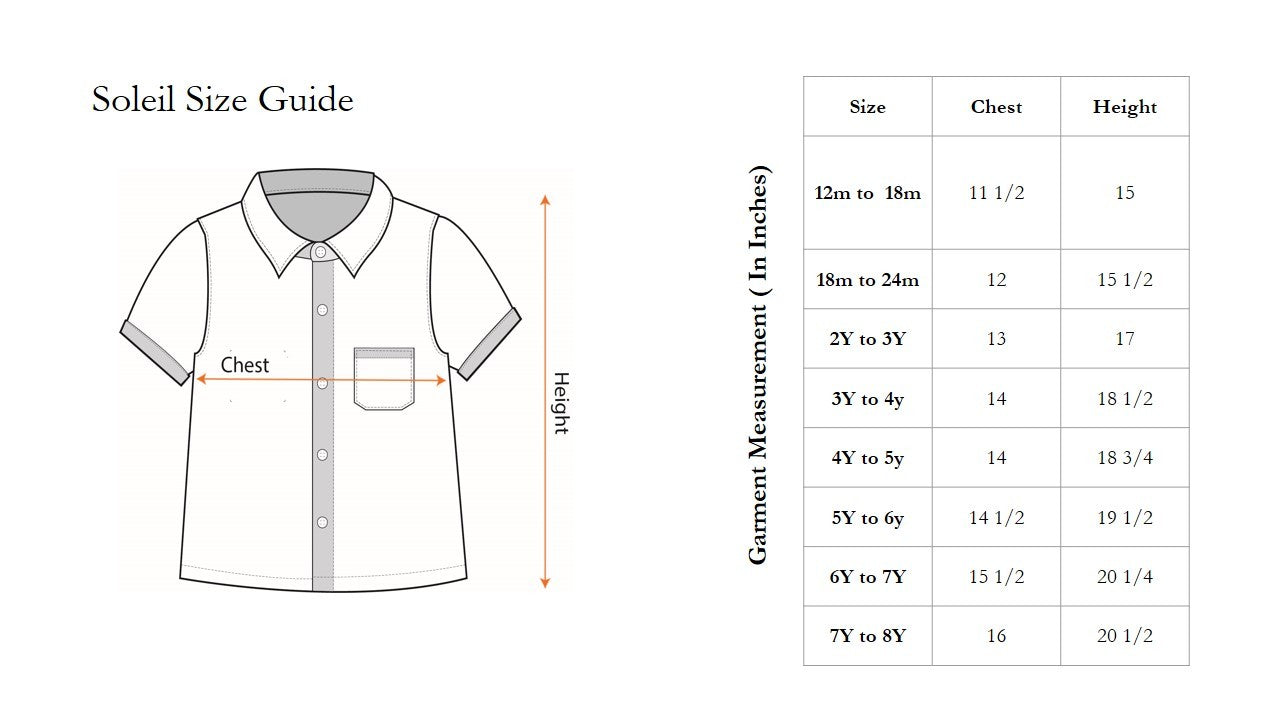 Boys Full Sleeve Ivory Linen Shirt