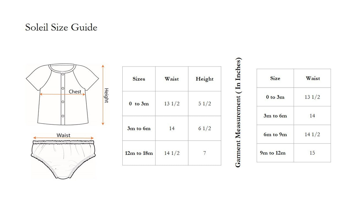 Sea Blue Embroidered Shirt with Diaper Cover Baby Set