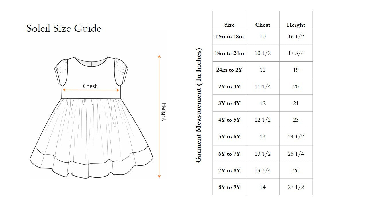 Ruby Red with Yellow Floral Print Double Skirt Girls Dress