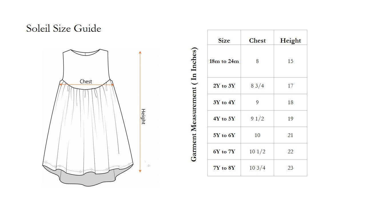 Yellow Leaves Pattern Applique Hi-lo Girl’s Dress