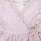 closeup of embroidery detail