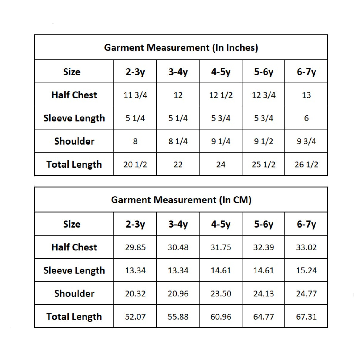 Size chart of pastel plaid icecream smocked dress