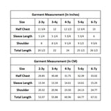 Size chart of pastel plaid icecream smocked dress