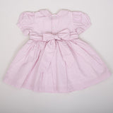 back view showing smocked detail