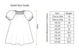 Green Smocked Bishop Girls Dress With Mango Print