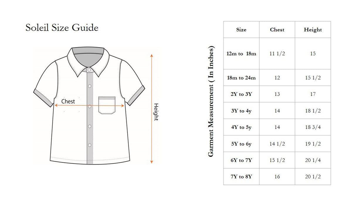 Boys Full Sleeve Ivory Linen Shirt