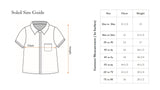 Boys Full Sleeve Ivory Linen Shirt
