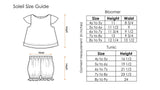 Pink Dot Print Tunic with Bloomers Girls Dress Set